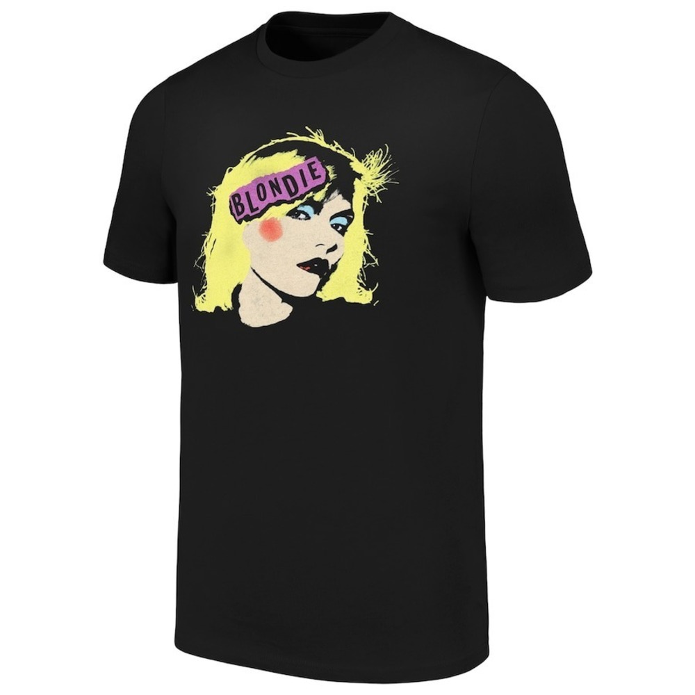 Unisex Black Blondie Punk Logo T-Shirt